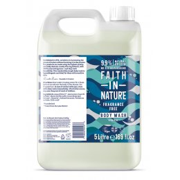 Faith In Nature Fragrance Free Body Wash - 5L