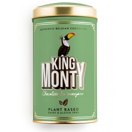 King Monty Hazelnut Crunch Vegan Chocolate Sticks - 130g