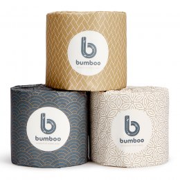 Bumboo Luxury Bamboo Toilet Paper - 48 Extra Long Rolls