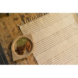 Mandani Handloom Chenille & Jute Rug - 120 x 180cm