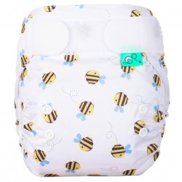 Tots Bots Easyfit Star All-in-One Reusable Nappy - Buzzy Bees