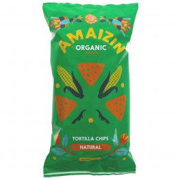 Amaizin Organic Natural Corn Chips - 250g