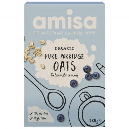 Amisa Organic Porridge Oats - 325g