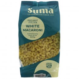 Suma Organic White Macaroni Pasta - 500g