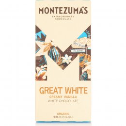 Montezumas Great White Creamy White Chocolate Bar - 90g