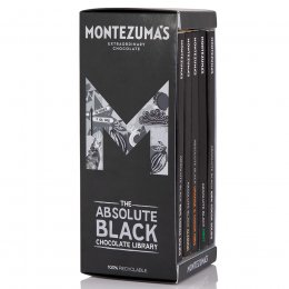 Montezumas Absolute Black Chocolate Bar Library - 450g