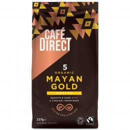 Cafédirect Fairtrade Mayan Gold Organic Roast & Ground Coffee - 227g