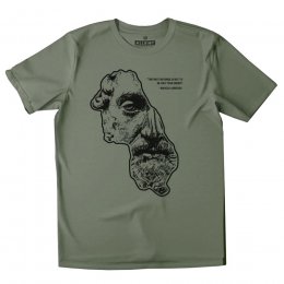 All Riot Marcus Aurelius Organic T-Shirt - Khaki