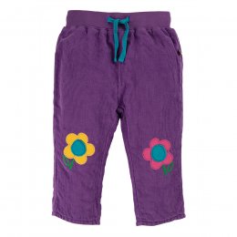 Frugi Thistle Little Cord Patch Trousers