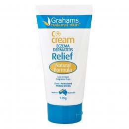 Grahams Natural C+ Cream for Eczema & Dermatitis - 120g