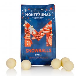 Montezumas Orange Snowballs - 150g