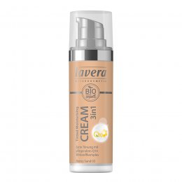 Lavera 3 in 1 Tinted Moisturising Cream Q10 - Honey Sand - 30ml