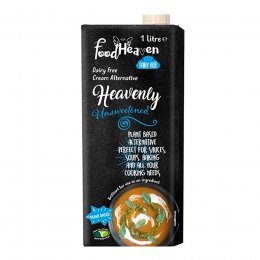 Food Heaven Dairy Free Cream Alternative - Unsweetened 1L