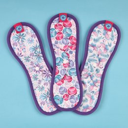Bloom & Nora Reusable Nora Pads - Mighty - Pack of 3