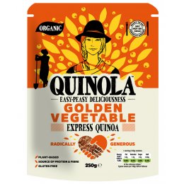Quinola Organic Golden Vegetable Express Quinoa - 250g