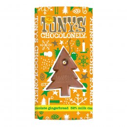 Tonys Chocolonely Milk Chocolate with Gingerbread - 180g