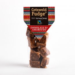 Cotswold Chocolate & Amaretto Fudge Bag - 150g