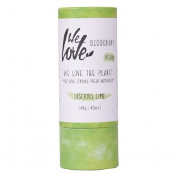 We Love the Planet Natural Vegan Deodorant Stick - Luscious Lime - 48g