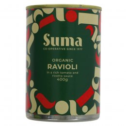 Suma Organic Ravioli with Tomato & Ricotta - 400g