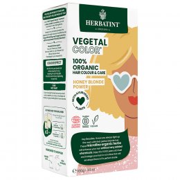 Herbatint Vegetal Semi Permanent Hair Colour - Honey Blonde Power - 100g