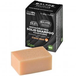 Balade en Provence Invigorating Citrus Solid Shampoo for Men - 40g