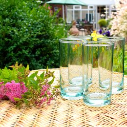 Recycled Highball Glasses - Set of 2