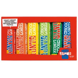 Tonys Chocolonely Rainbow Tasting Set - 6 x 47g