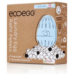 ecoegg Laundry Egg Refill - Fresh Linen - 50 Washes