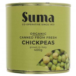Suma Organic Fresh Chickpeas - 400g