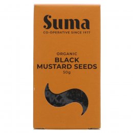 Suma Organic Black Mustard Seeds - 50g