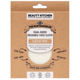 Beauty Kitchen The Sustainables Dual-Sided Reusable Face Cloth