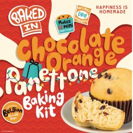 Bakedin Chocolate Orange Panetonne Baking Kit