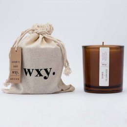 WXY Mini Amber Candle - Bamboo & Bergamot 5oz