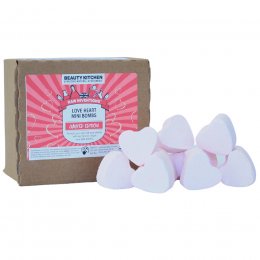 Beauty Kitchen Mini Love Heart Bath Bombs Gift Set - 25 pack
