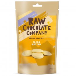 The Raw Chocolate Company Cacao Butter Buttons - 200g