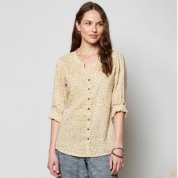 Nomads Cotton Voile Shirt - Corn