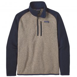 Patagonia Better Sweater 1/4 Zip Jacket - Oar Tan
