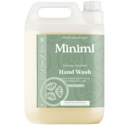 Miniml Hand Wash Refill - Calming Cucumber - 5L
