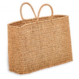 Putlar Seagrass Basket Bag - Large