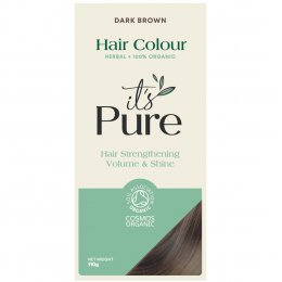 Its Pure Organic Herbal Hair Colour - Dark Brown - 110g