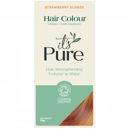 Its Pure Organic Herbal Hair Colour - Strawberry Blonde - 110g