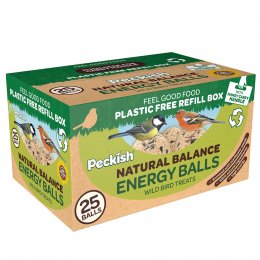 Peckish Natural Balance Energy Balls - Box of 25
