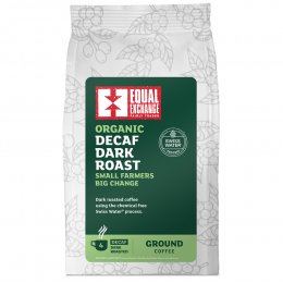 Equal Exchange Organic Dark Roast Decaffeinated Ground Coffee - 227g