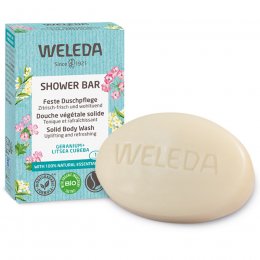 Weleda Shower Bar - Geranium & Litsea Cubeba - 75g