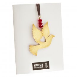 Amnesty Handmade Christmas Decoration - Dove