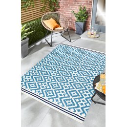 Aztec Recycled Rug - 80x150cm