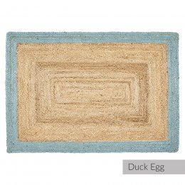 Jute Border Rug - 160x230cm