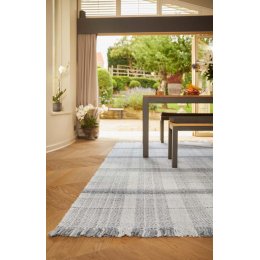 Highland Check Recycled Rug - 160x230cm