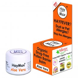 HayMax Organic Pollen Barrier Balm - Aloe Vera - 5ml