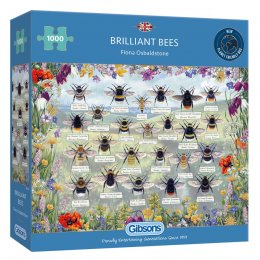 Brilliant Bees Jigsaw Puzzle - 1000 Piece